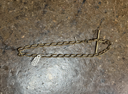 Gold Rolled Brass Pocket Watch Chain