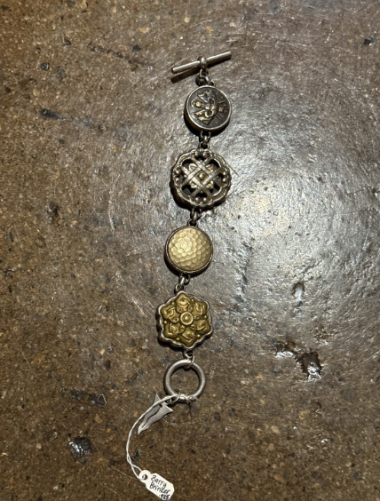 Barry Brinker Medallion Bracelet