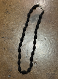 Beaded Wrapped Silk Necklace