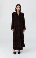 Suede Tailored Jacket