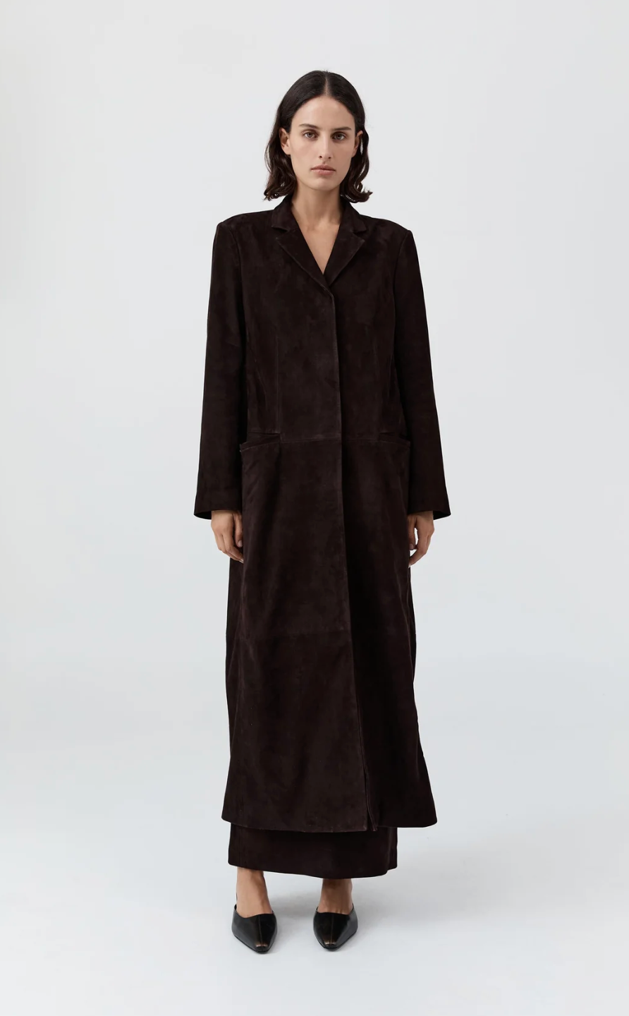 Suede Tailored Jacket