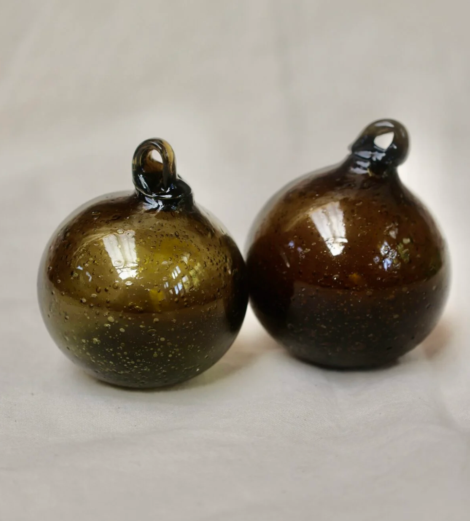 La Soufflerie | Boule 6cm Marron