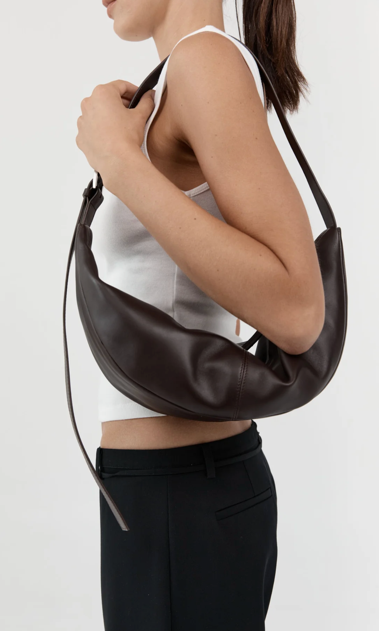 Slim Crescent Bag