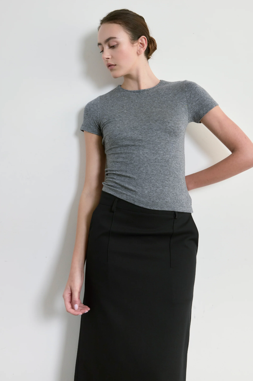 Short Sleeve Knit Top