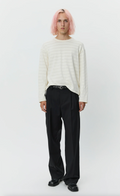 Stripe Crew Sweater
