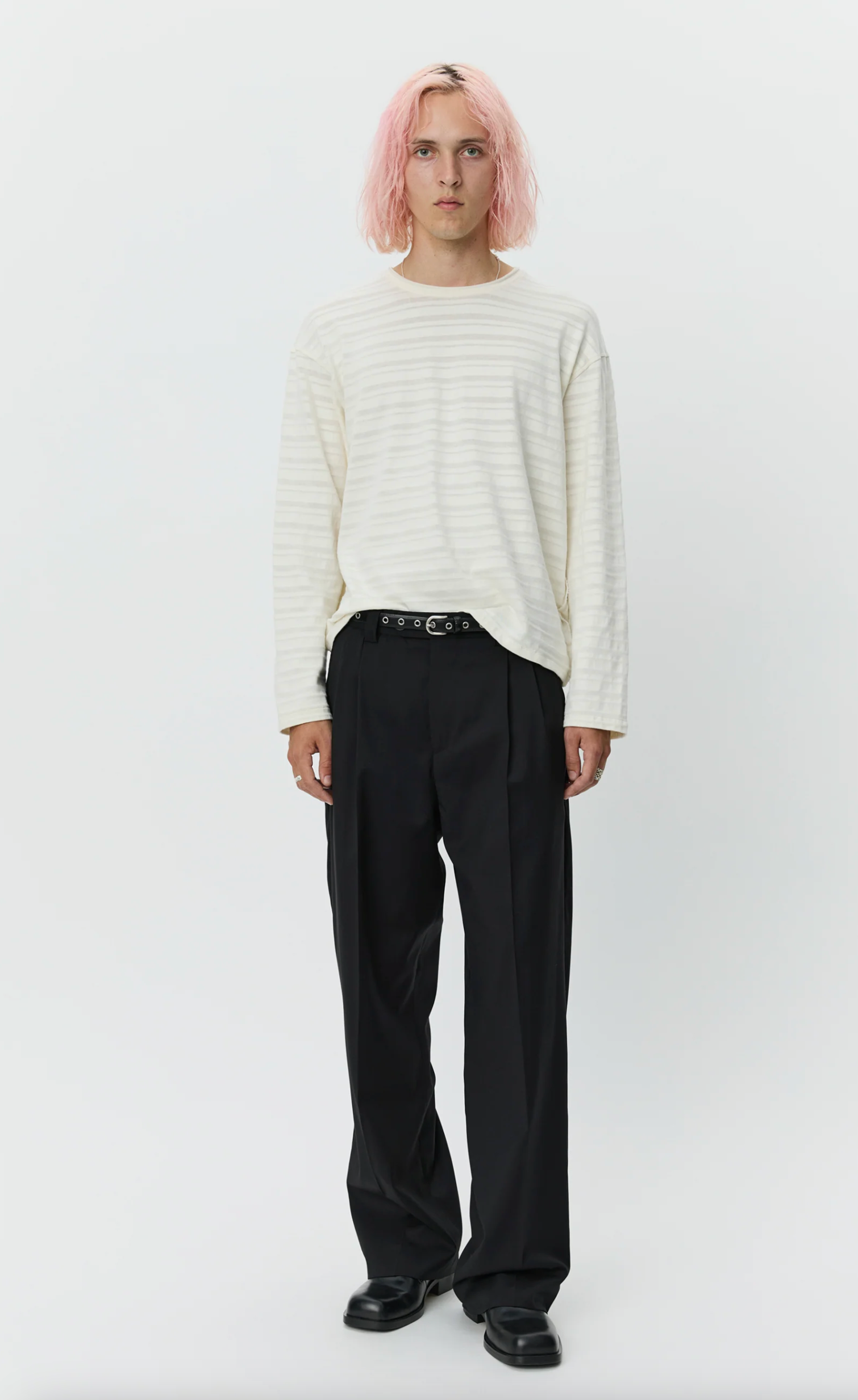 Stripe Crew Sweater