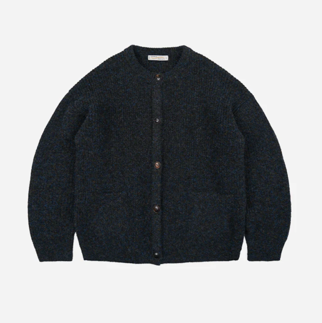 Wool Round Cardigan