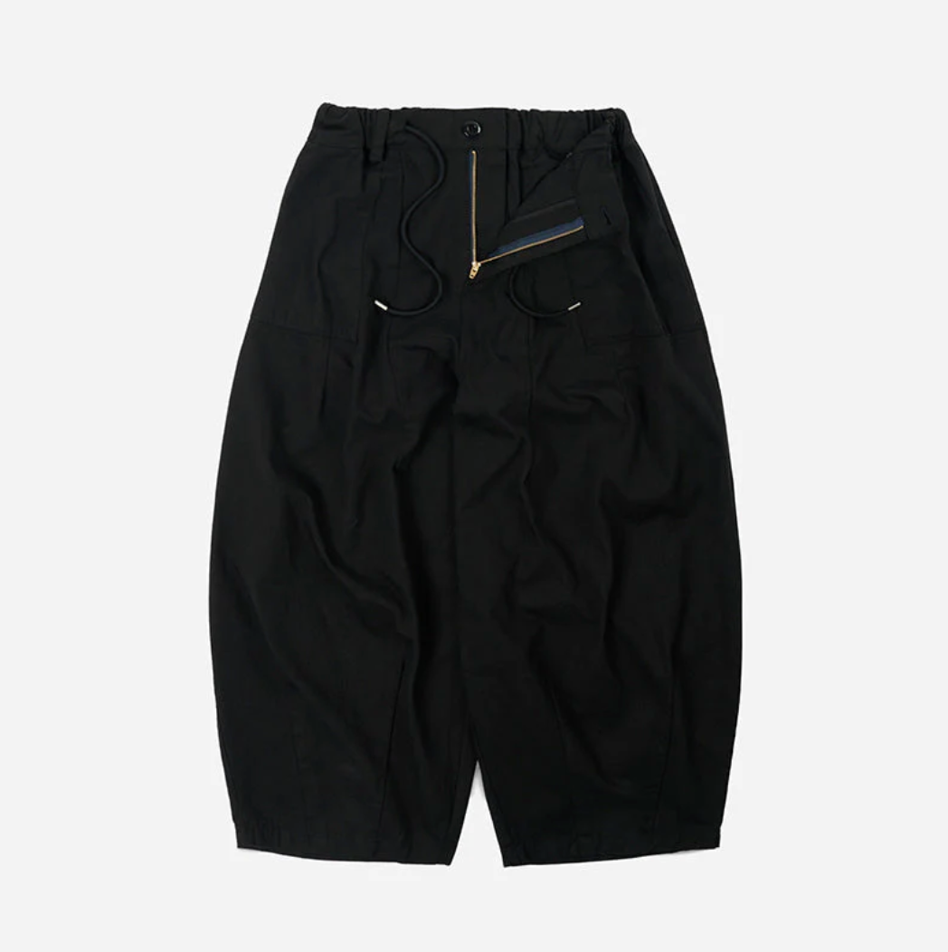 Twill Balloon Pants