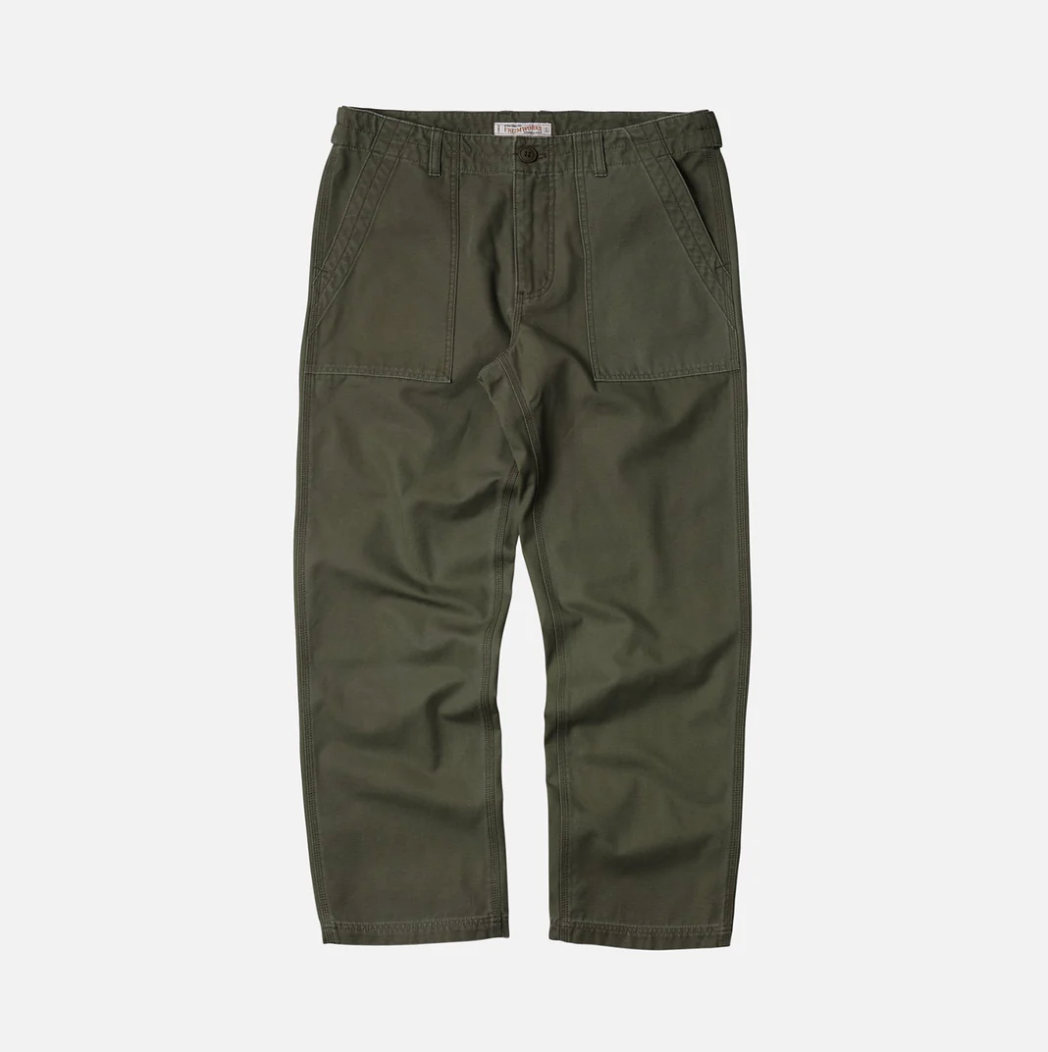 Back Satin Fatigue Pant