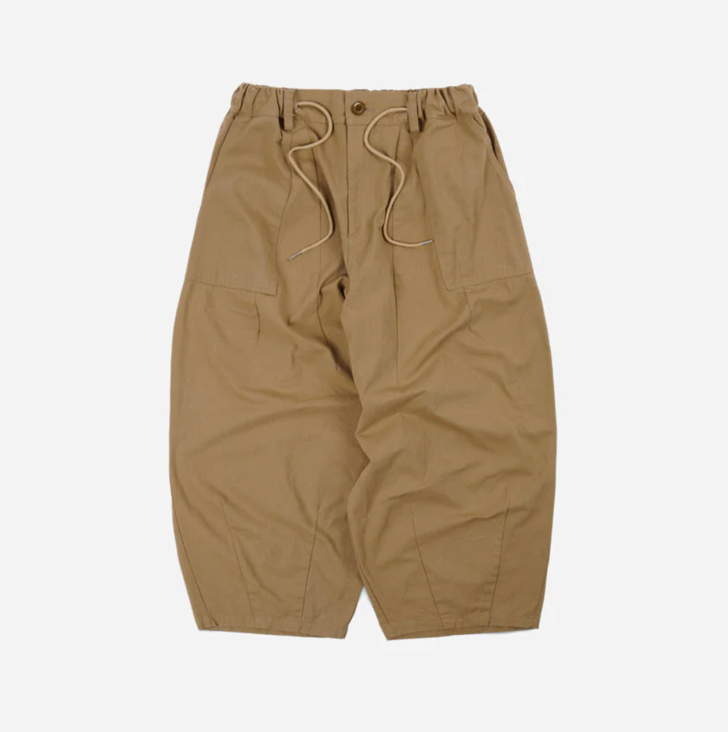 Twill Balloon Pants