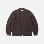 Wool Deck Zip Cardigan