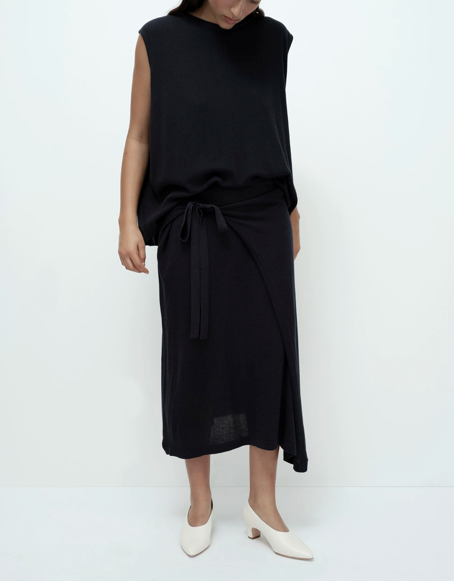Wrap Knit Skirt