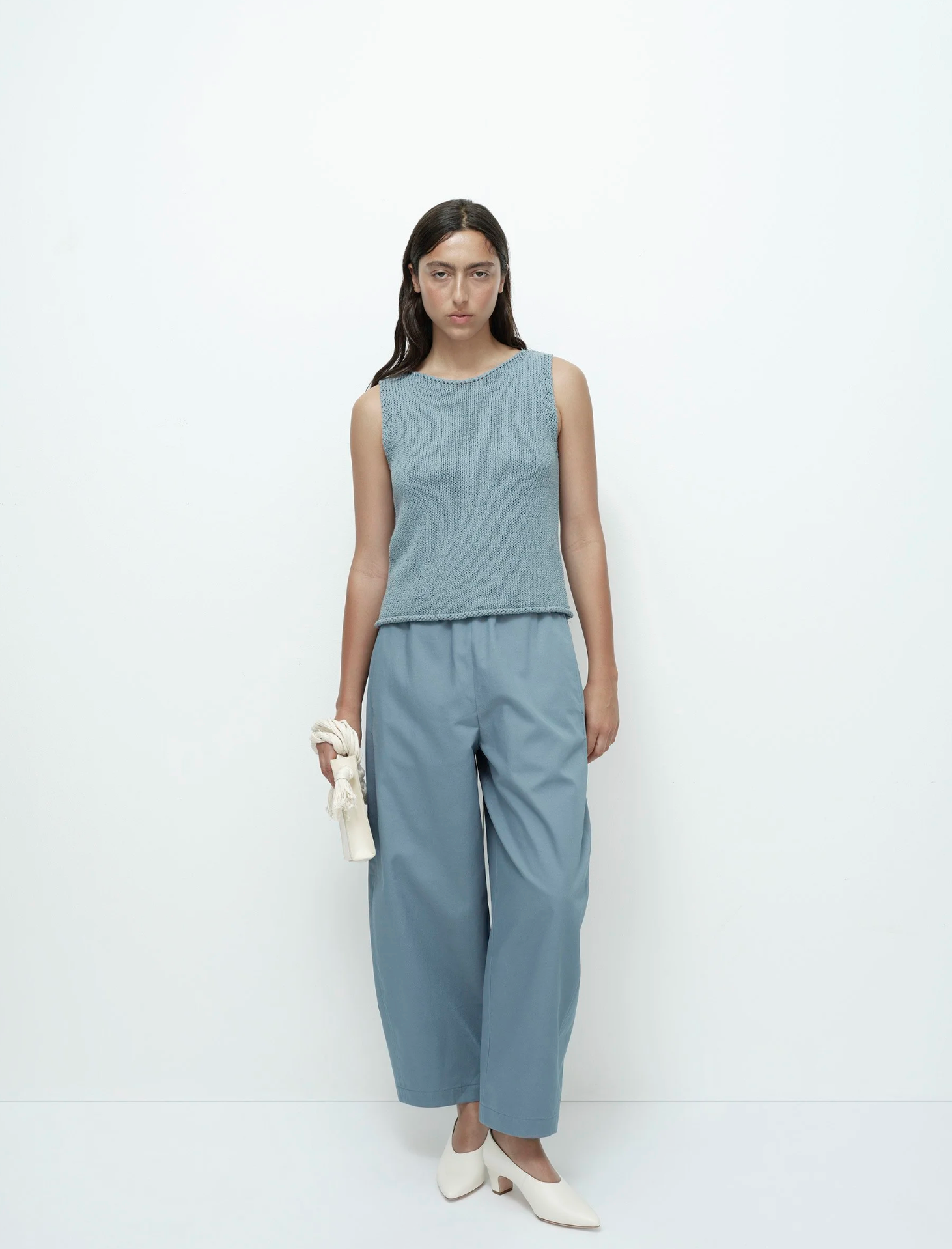 Boat Neck Knit Tank