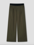 Contrast Waist Pant