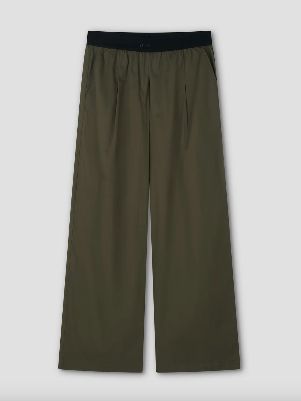 Contrast Waist Pant