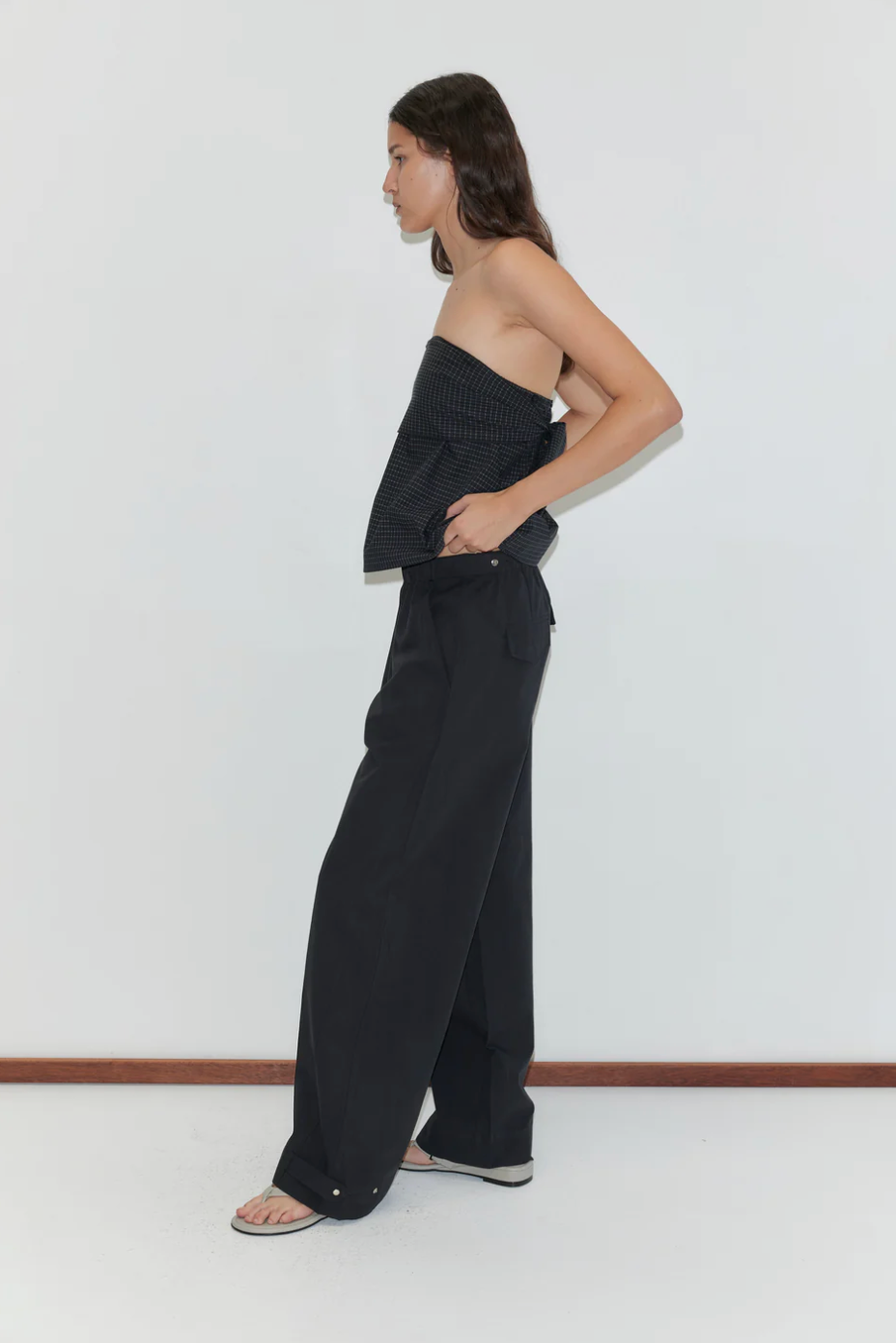 Snap Tab Pant