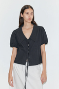 Fine Collar Top