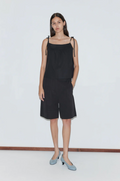 Pintuck Short