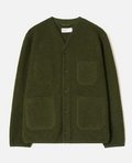 Wool Fleece Cardigan