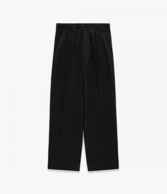 Pleated Twillform Pant