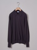 Cotton Wool Knit Polo