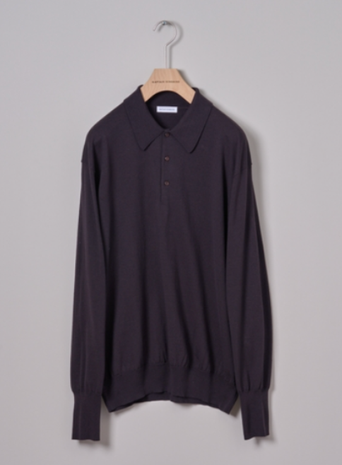 Cotton Wool Knit Polo