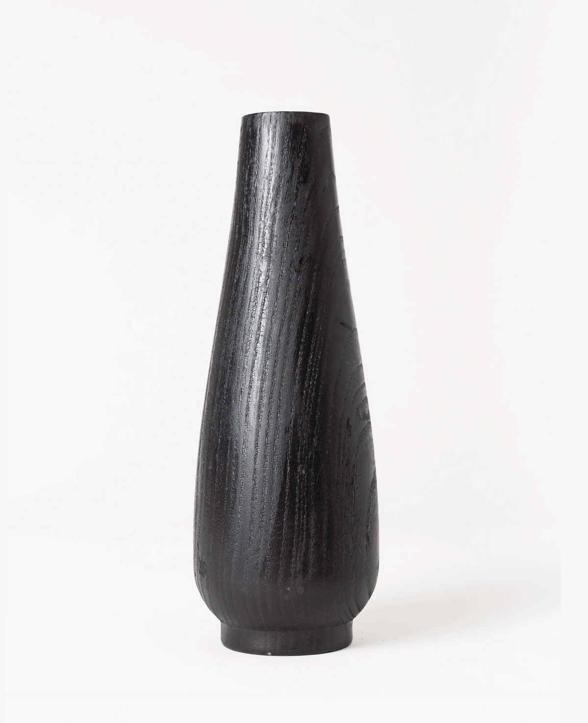 Burnt Wood Vase Narrow
