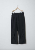 Cotton Knee Tuck Pants