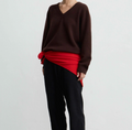 Wool V Neck Sweater